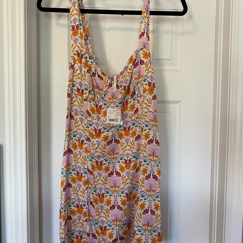 Free People Floral Mini Dress - Multicolor